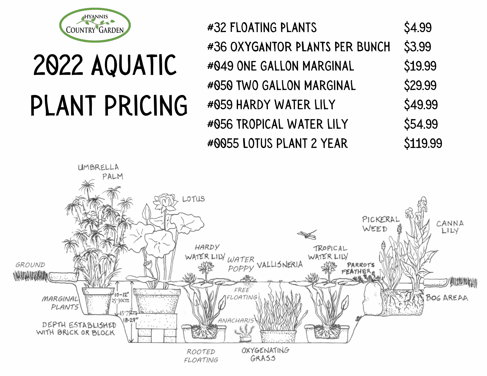 Pond price list (7)